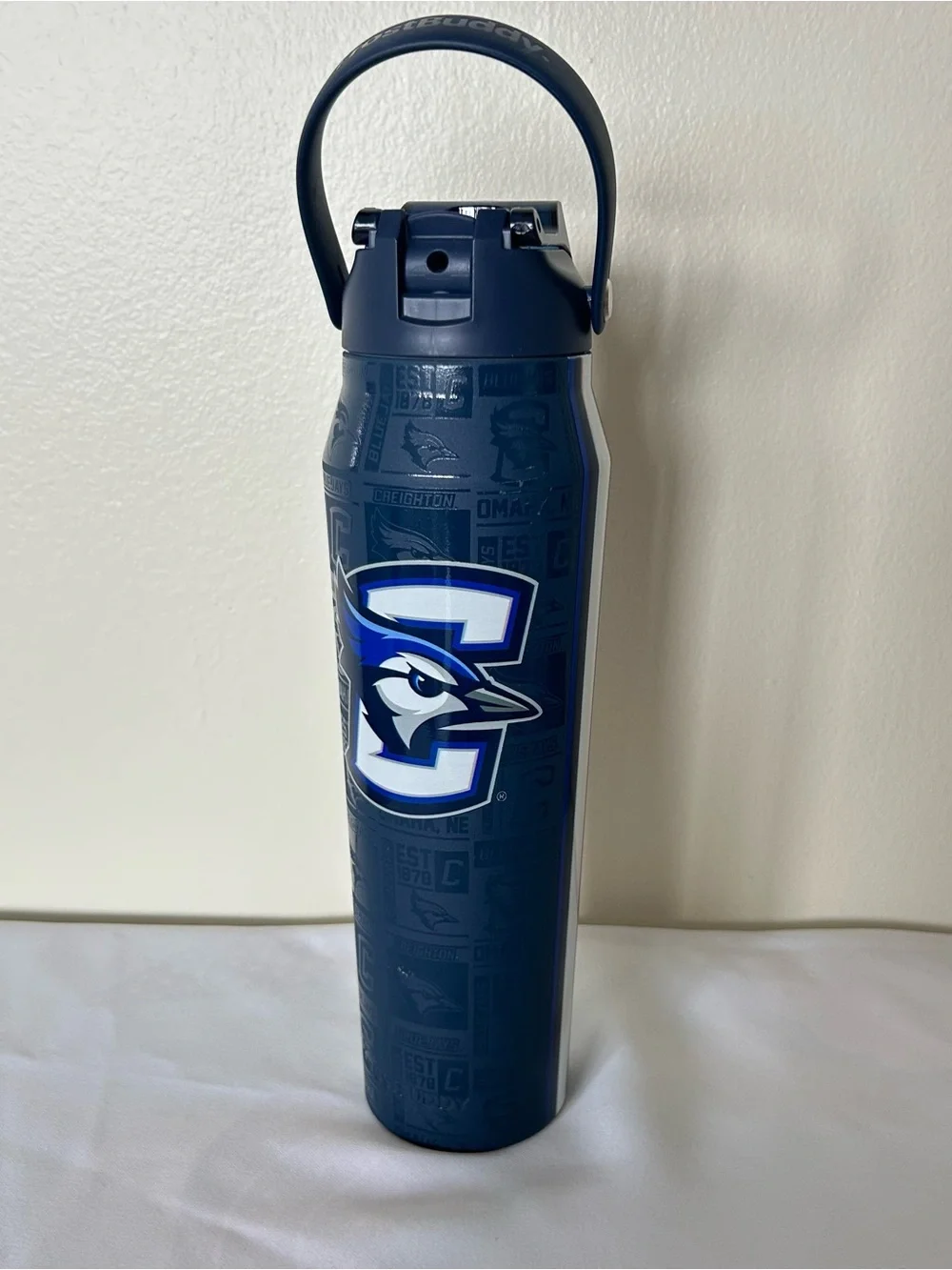 NWT Frostbuddy 32oz Creighton University Bluejays Water Bottle Basketball Logo